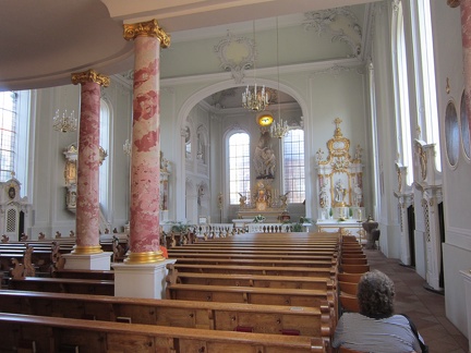 Basilika St  Johann Interior